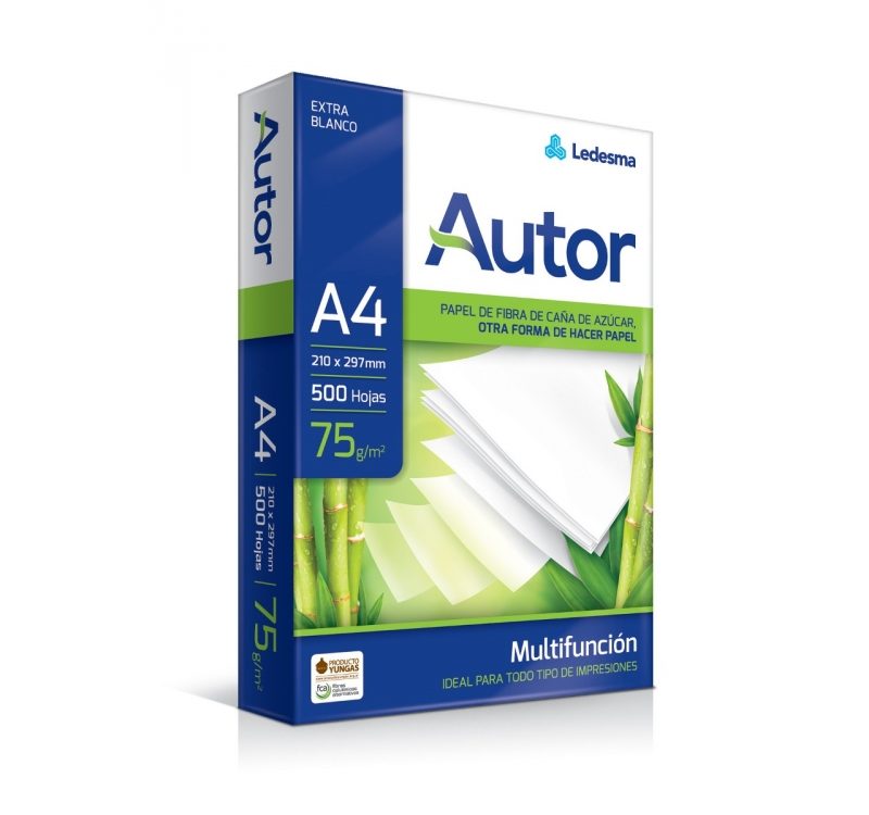 RESMA AUTOR A4 75GRS